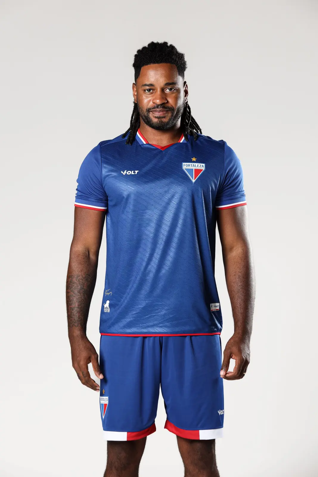 Camisa Plus Copa Do Nordeste 2025 Fortaleza Azul Volt